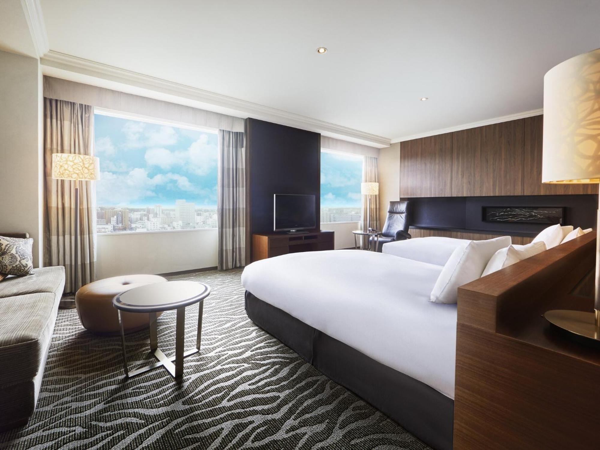 Ana Crowne Plaza Chitose By Ihg Hotell Exteriör bild Deluxe Suite