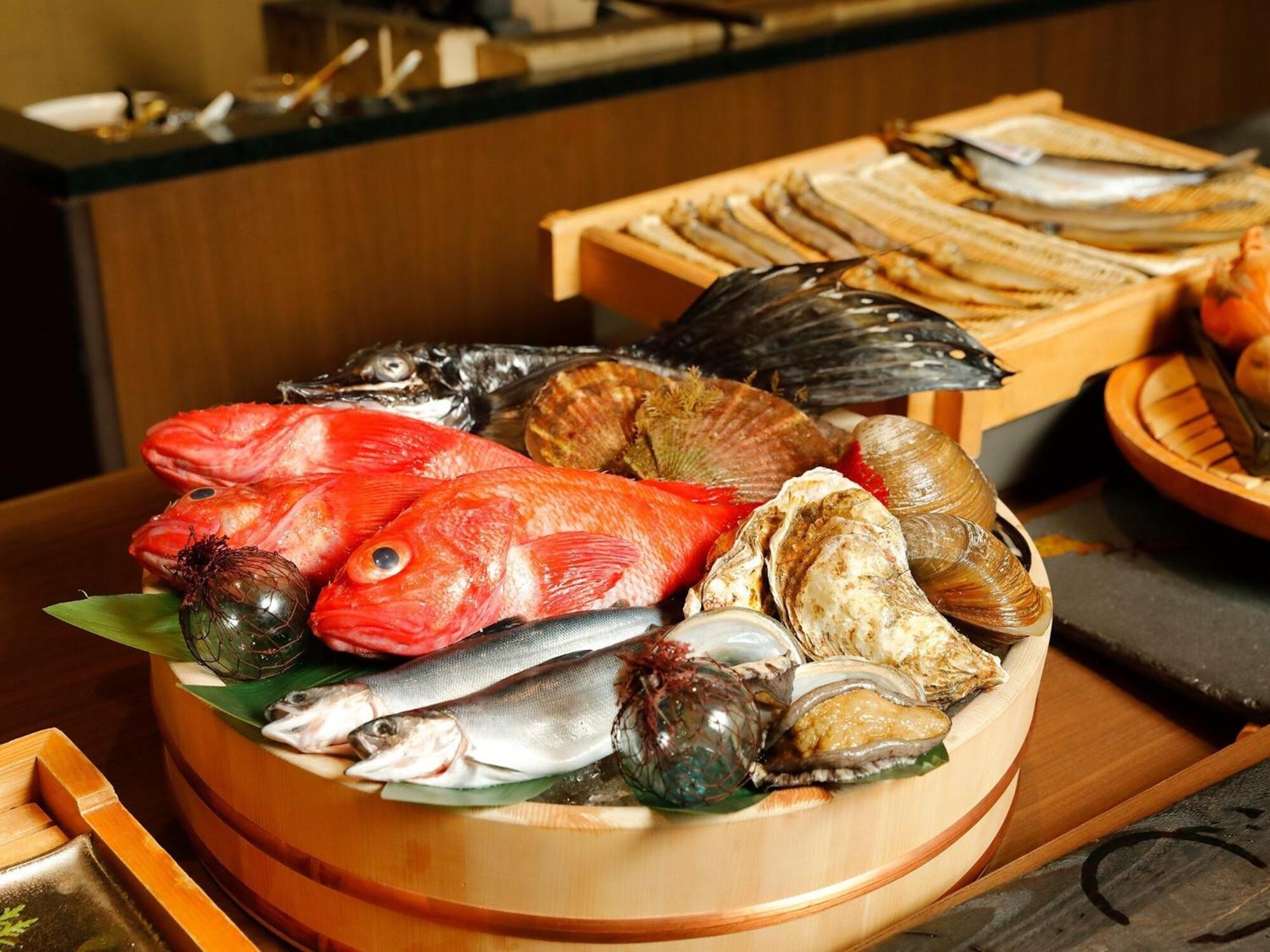 Ana Crowne Plaza Chitose By Ihg Hotell Exteriör bild Seafood